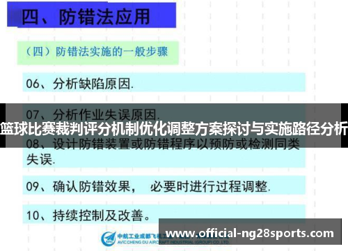篮球比赛裁判评分机制优化调整方案探讨与实施路径分析 篮球比赛裁判评分机制优化调整方案探讨与实施路径分析