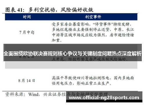 全面围绕欧协联决赛规则核心争议与关键制度问题热点深度解析