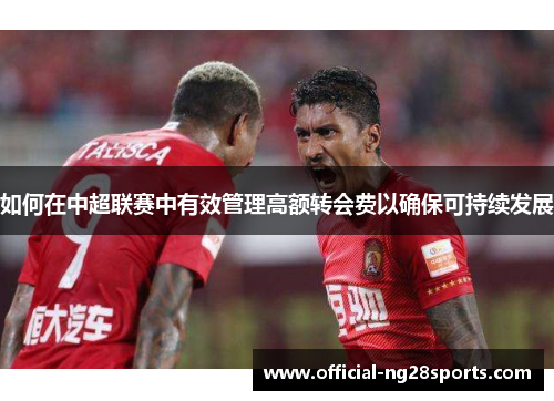 如何在中超联赛中有效管理高额转会费以确保可持续发展